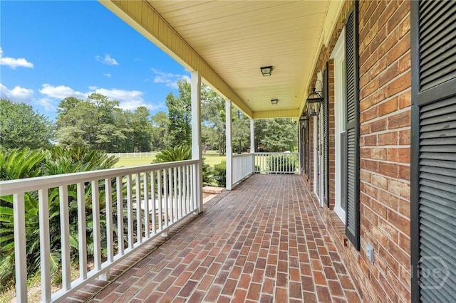 600 Old Louisville Rd, Guyton, GA 31312 - view of covered porch