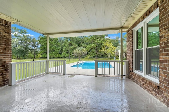600 Old Louisville Rd, Guyton, GA 31312 - view of patio / terrace with view of scattered trees