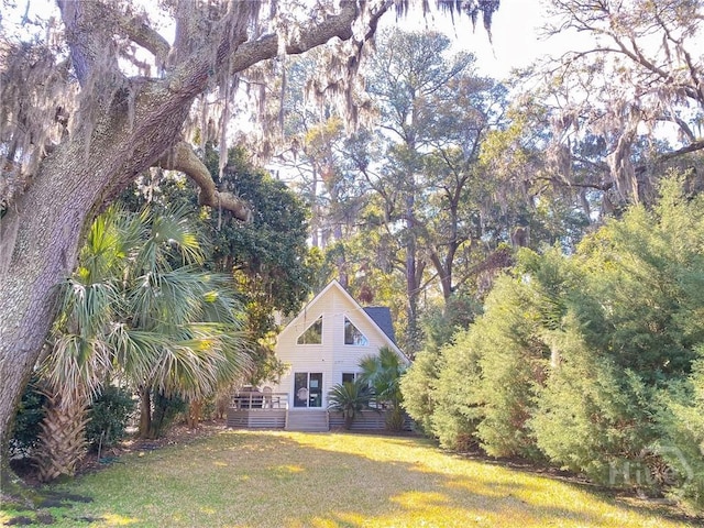 606 Dancy Ave, Savannah, GA 31419 - view of grassy yard