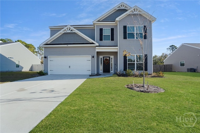 194 Gavin Way, Rincon, GA 31326 - view of front of home featuring driveway, a garage, and board and batten siding