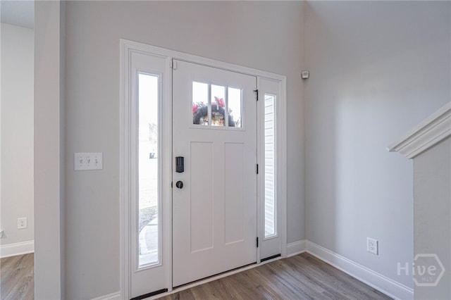 194 Gavin Way, Rincon, GA 31326 - entrance foyer with light wood-style flooring and baseboards