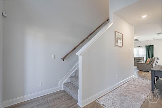 194 Gavin Way, Rincon, GA 31326 - stairs with wood finished floors and baseboards
