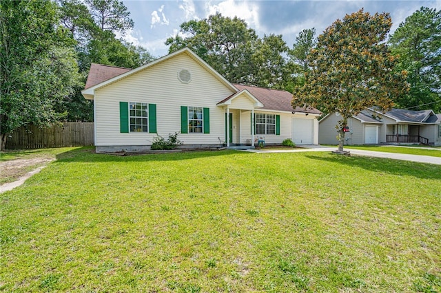 203 Deer Rd, Springfield, GA 31329 - view of front of home featuring an attached garage and driveway