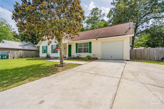 203 Deer Rd, Springfield, GA 31329 - view of front of home with concrete driveway and an attached garage