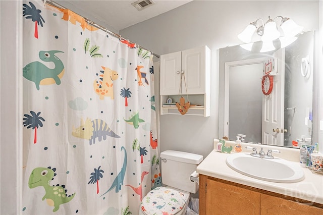 203 Deer Rd, Springfield, GA 31329 - full bath featuring vanity and a shower with shower curtain