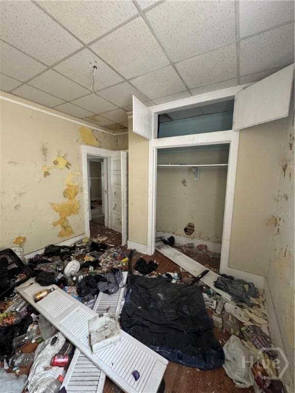 601 W 45th St, Savannah, GA 31405 - miscellaneous room featuring a paneled ceiling
