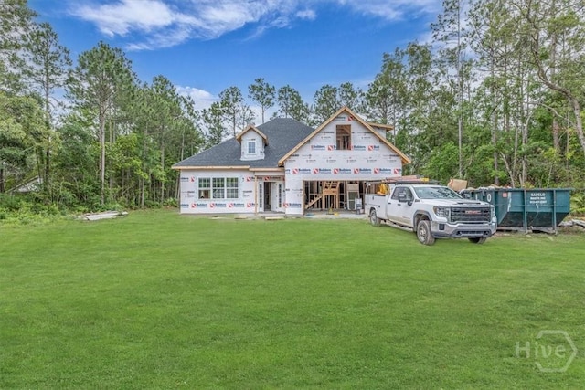 163 Sea Island Rd, Midway, GA 31320 - rear view of house featuring a yard