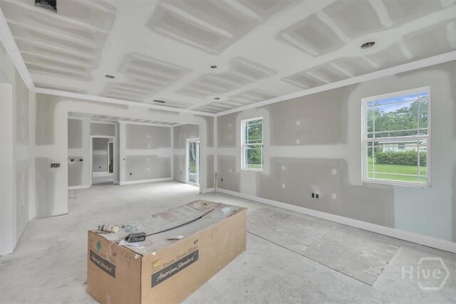 135 Houston St, Pooler, GA 31322 - empty room with healthy amount of natural light