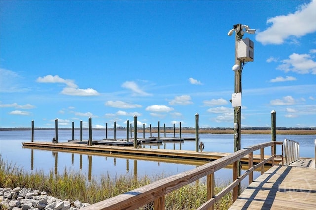 98 Peregrine Cir, Richmond Hill, GA 31324 - dock featuring a water view