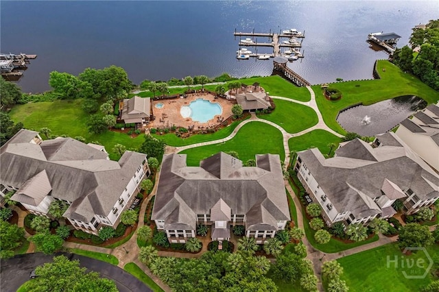 2805 River Oaks Dr Unit 2805, Richmond Hill, GA 31324 - drone / aerial view of a nearby body of water
