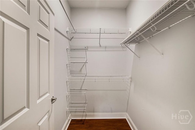 2805 River Oaks Dr Unit 2805, Richmond Hill, GA 31324 - walk in closet featuring wood finished floors