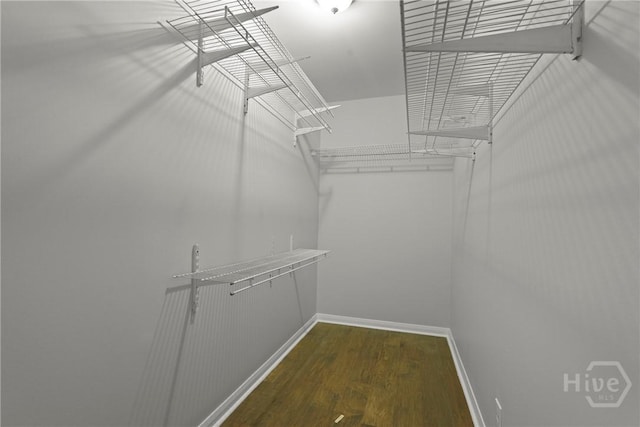 2133 Bacon Park Dr, Savannah, GA 31406 - spacious closet with wood finished floors