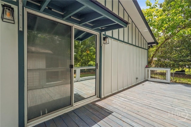 2133 Bacon Park Dr, Savannah, GA 31406 - view of wooden deck