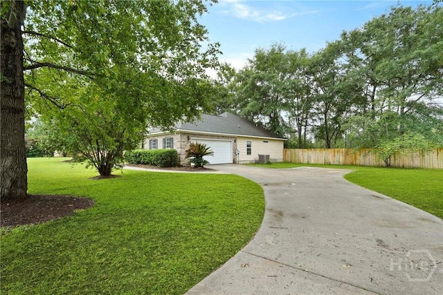 31 Pembroke Pl, Pembroke, GA 31321 - view of front facade with concrete driveway and a garage