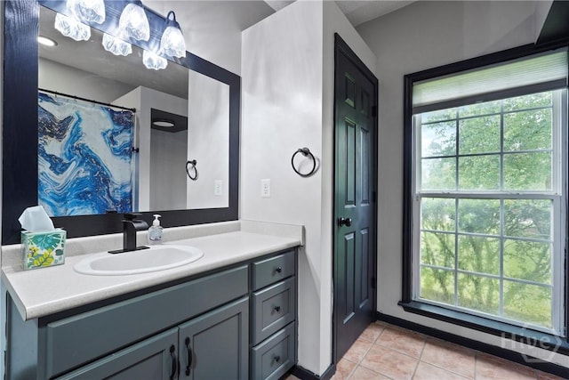 31 Pembroke Pl, Pembroke, GA 31321 - bathroom featuring vanity and tile patterned floors