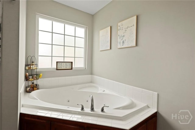 308 NE Mancey Garrason Loop, Ludowici, GA 31316 - bathroom featuring a tub with jets