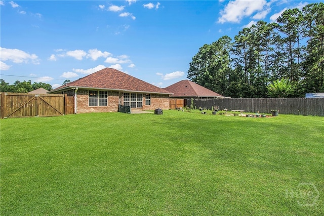 116 Gloucester Dr, Midway, GA 31320 - view of fenced backyard