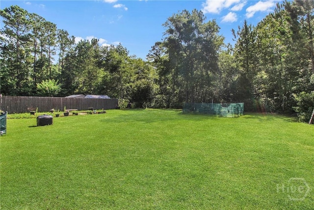 116 Gloucester Dr, Midway, GA 31320 - view of yard