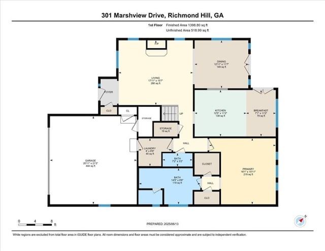 301 Marshview Dr, Richmond Hill, GA 31324 - view of home floor plan
