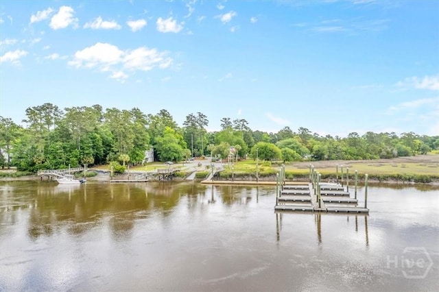 301 Marshview Dr, Richmond Hill, GA 31324 - dock area with a water view