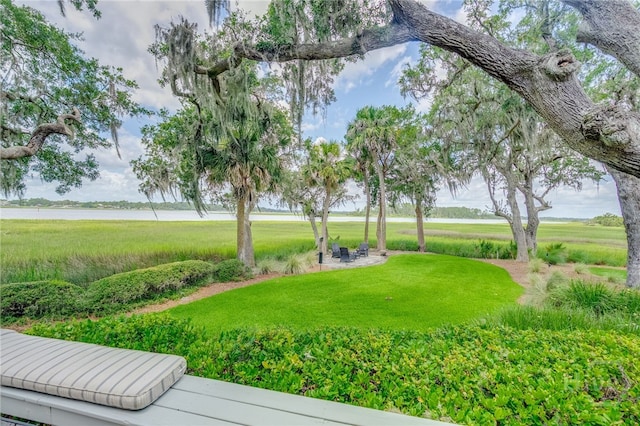 3 She Crab Cir, Savannah, GA 31411 - view of grassy yard featuring a water view