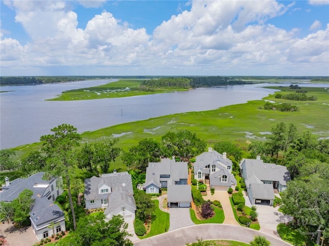 3 She Crab Cir, Savannah, GA 31411 - aerial view of residential area with a large body of water