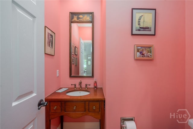 3 She Crab Cir, Savannah, GA 31411 - half bath with vanity and toilet