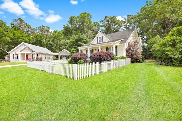 1416 Hillridge Dr, Darien, GA 31305 - bungalow-style home with a porch
