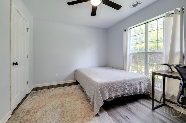 26 Dianne Mackenzie Way, Savannah, GA 31419 - bedroom with wood finished floors and ceiling fan