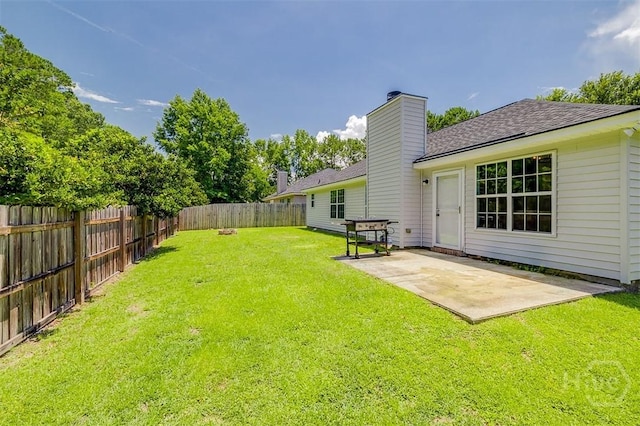 26 Dianne Mackenzie Way, Savannah, GA 31419 - fenced backyard with a patio