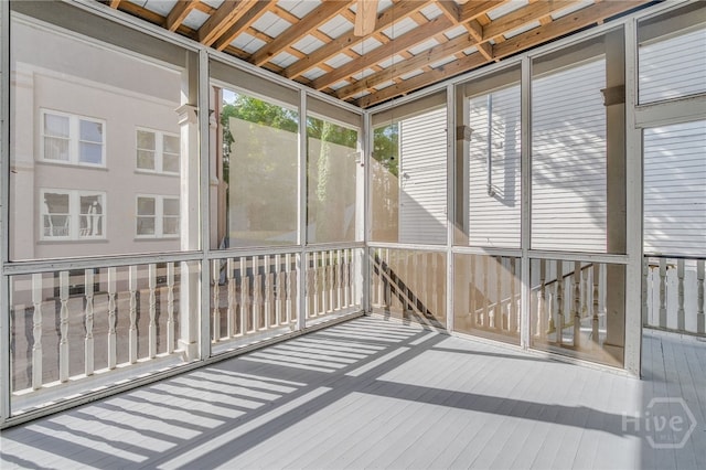 121 W Bolton St, Savannah, GA 31401 - view of unfurnished sunroom