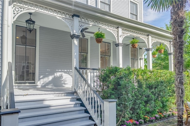 121 W Bolton St, Savannah, GA 31401 - view of exterior entry featuring a porch
