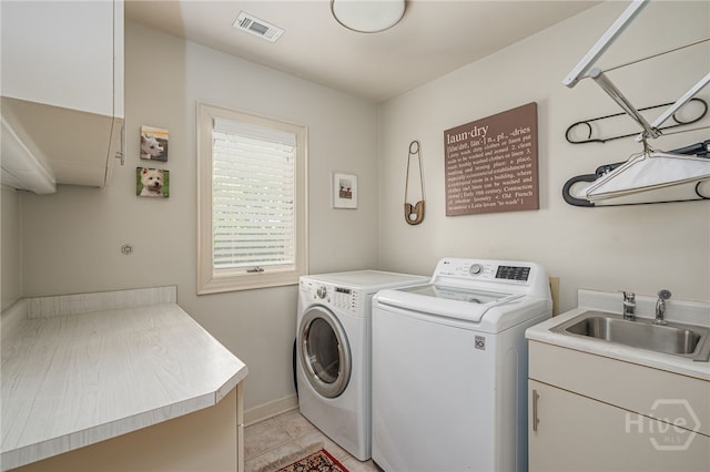32 Hasleiters Retreat Retreat, Savannah, GA 31411 - laundry area featuring washer and dryer and cabinet space