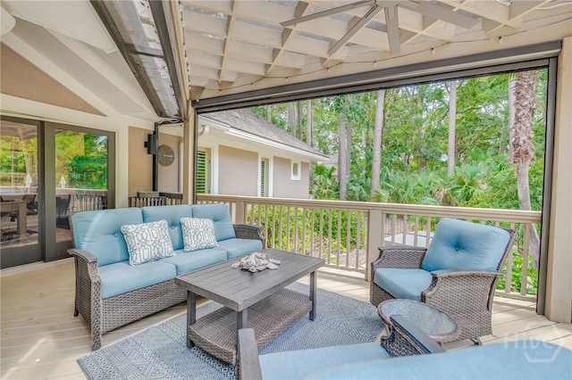 32 Hasleiters Retreat Retreat, Savannah, GA 31411 - deck featuring outdoor lounge area