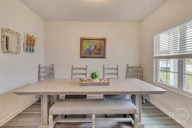 1057 Waybridge Way, Richmond Hill, GA 31324 - dining area with wood finished floors
