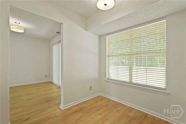127 Laurel Green Ct, Savannah, GA 31419 - spare room featuring light wood-style flooring and a textured ceiling