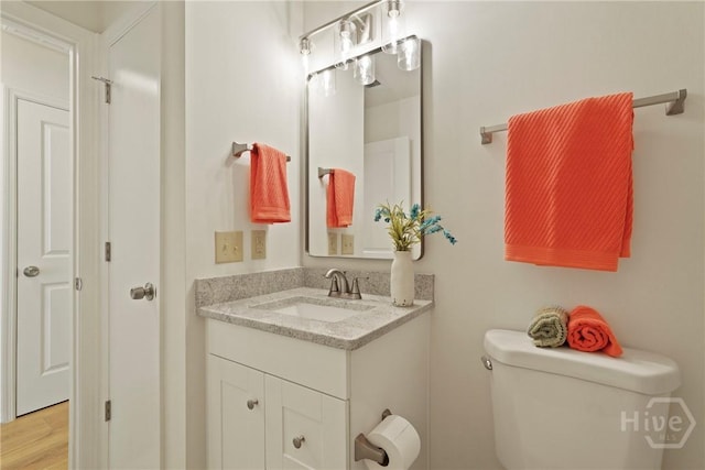 127 Laurel Green Ct, Savannah, GA 31419 - half bath featuring vanity and wood finished floors