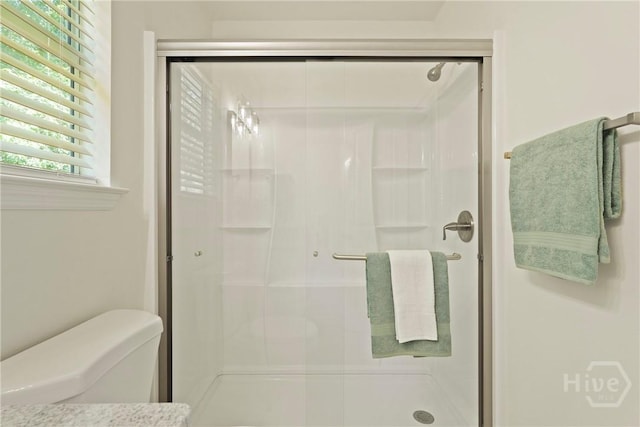 127 Laurel Green Ct, Savannah, GA 31419 - full bathroom featuring a stall shower and toilet