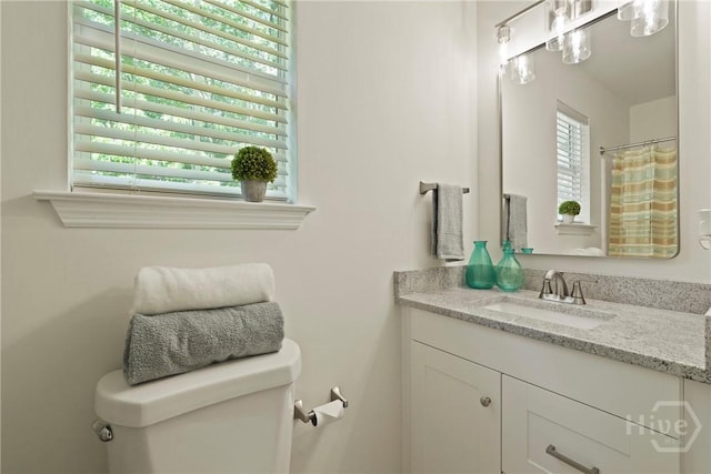 127 Laurel Green Ct, Savannah, GA 31419 - bathroom with plenty of natural light, vanity, and a shower with shower curtain