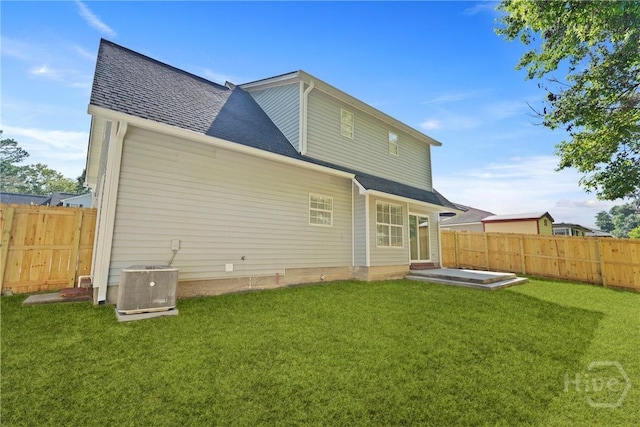 127 Laurel Green Ct, Savannah, GA 31419 - back of house featuring a fenced backyard and roof with shingles