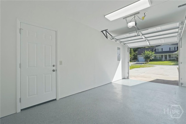 127 Laurel Green Ct, Savannah, GA 31419 - garage with electric panel and a garage door opener