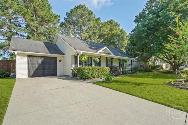 217 Bailee Ave, Rincon, GA 31326 - single story home featuring a garage, driveway, and a porch