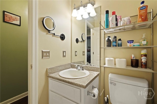 217 Bailee Ave, Rincon, GA 31326 - bathroom featuring vanity and toilet