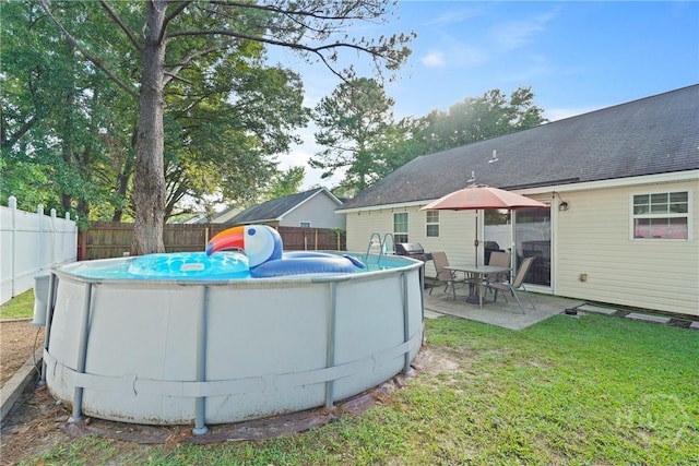 217 Bailee Ave, Rincon, GA 31326 - view of swimming pool with a fenced backyard