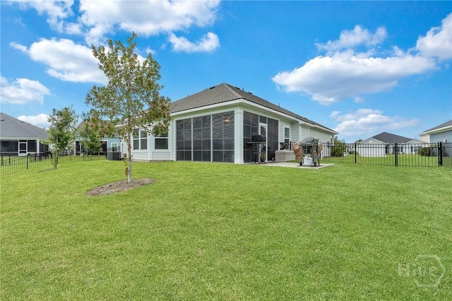 115 Merribee Ln, Pooler, GA 31322 - back of property featuring a fenced backyard and a patio