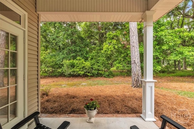 24 Marsh Hen Ct, Richmond Hill, GA 31324 - view of yard with a porch