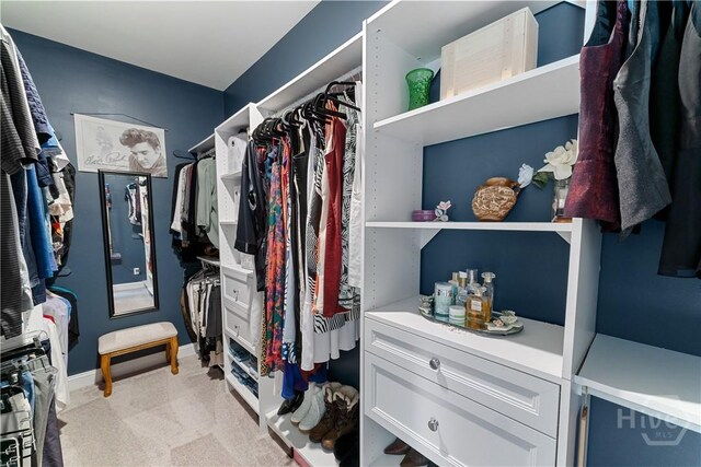 176 Trail Creek Ln, Savannah, GA 31405 - walk in closet with light carpet