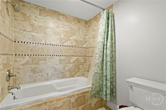 3113 River Dr Unit 10, Savannah, GA 31404 - full bath with tiled shower / bath combo and toilet