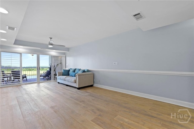 3113 River Dr Unit 10, Savannah, GA 31404 - sitting room with ceiling fan, light wood-style flooring, and recessed lighting