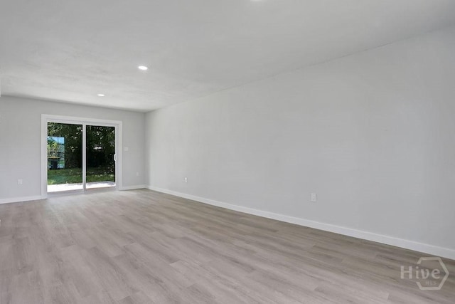 2204 Beaumont Dr, Savannah, GA 31406 - empty room featuring wood finished floors and recessed lighting